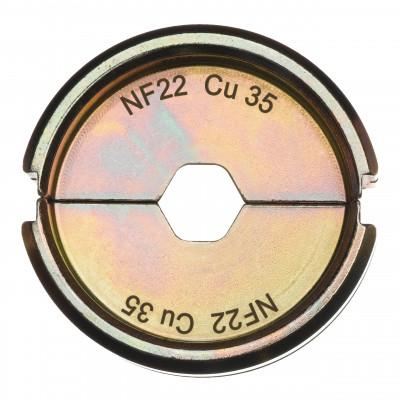 NF22 CU 35 - Matrice de sertissage 35 mm² - Carton - Milwaukee | 4932451735