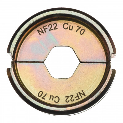 NF22 CU 70 - Matrice de sertissage 70 mm² - Carton - Milwaukee | 4932451737