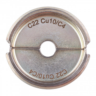 C22 CU 10/C4 - Matrice de sertissage 10 mm² - Carton - Milwaukee | 4932464863