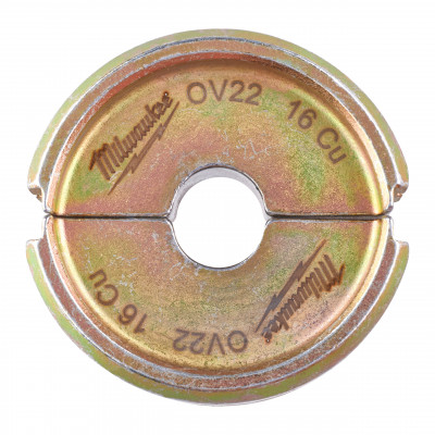 C22 CU 16/C5 - Matrice de sertissage 16 mm² - Carton - Milwaukee | 4932464864