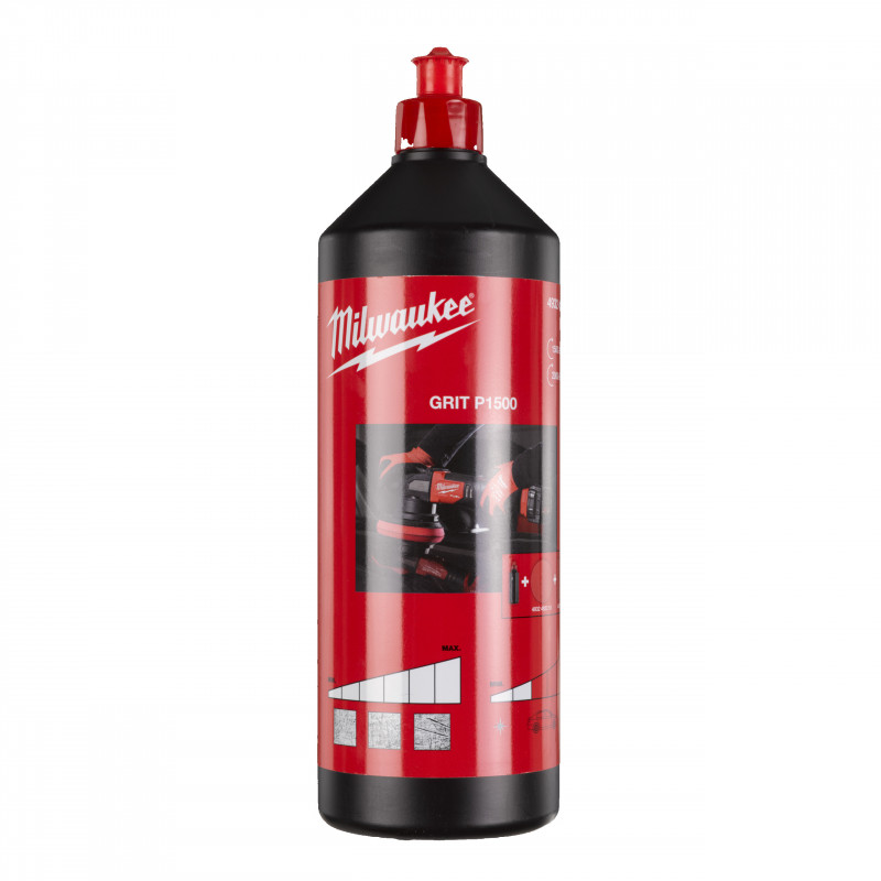 LIQUIDE A POLIR ROUGE BRUT 1L - Boite plastique - Milwaukee | 4932492300