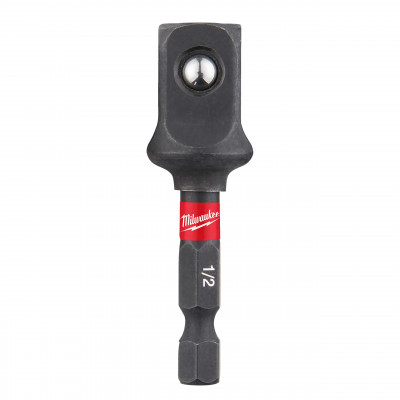 ADAPTATEUR SHOCKWAVE HEX 1/4 CARRE 1/2 - Blister - Milwaukee | 4932478803