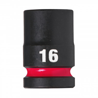 DOUILLE SHOCKWAVE 1/2 HEX COURTE 16 MM - Clip brochable - Milwaukee | 4932480310