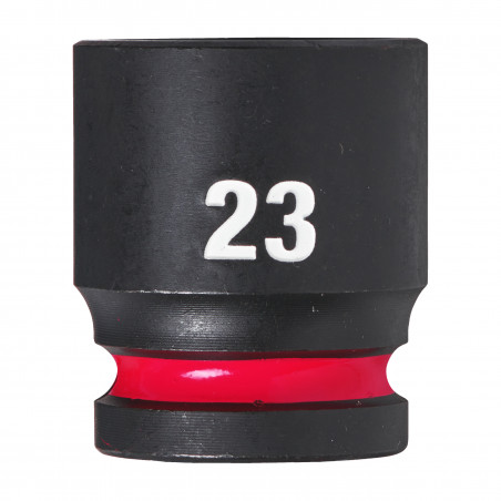 DOUILLE SHOCKWAVE 1/2 HEX COURTE 23 MM - Clip brochable - Milwaukee | 4932480317