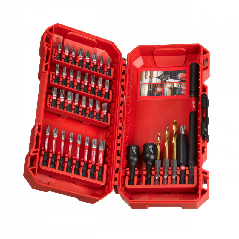 SET EMBOUTS SHOCKWAVE GEN 3-40 PIÈCES - Blister - Milwaukee | 4932492004