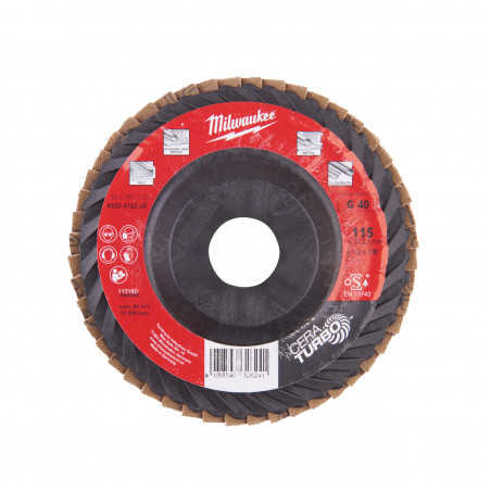 DISQUE A LAMELLES SLC50/ Diam. 125 G801 PC - Blister - Milwaukee | 4932472233