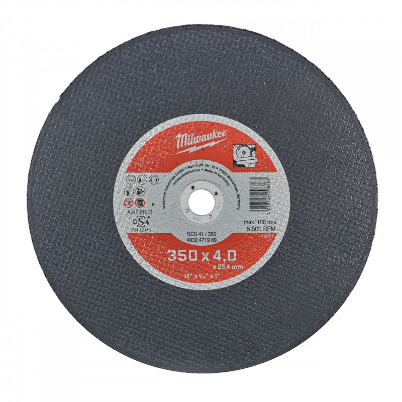 DISQUE A TRONÇONNER FIN POUR ACIERINOX - Carton - Milwaukee | 4932464717