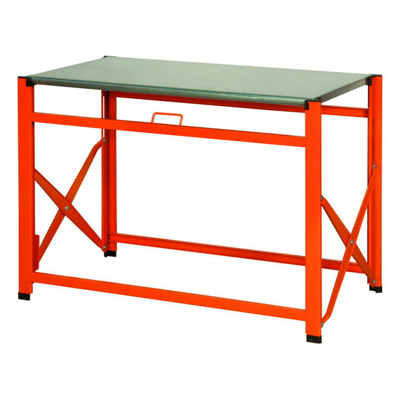 Établi pliable avec plateau en acier galvanisé - Bahco | 1495FWB097TS