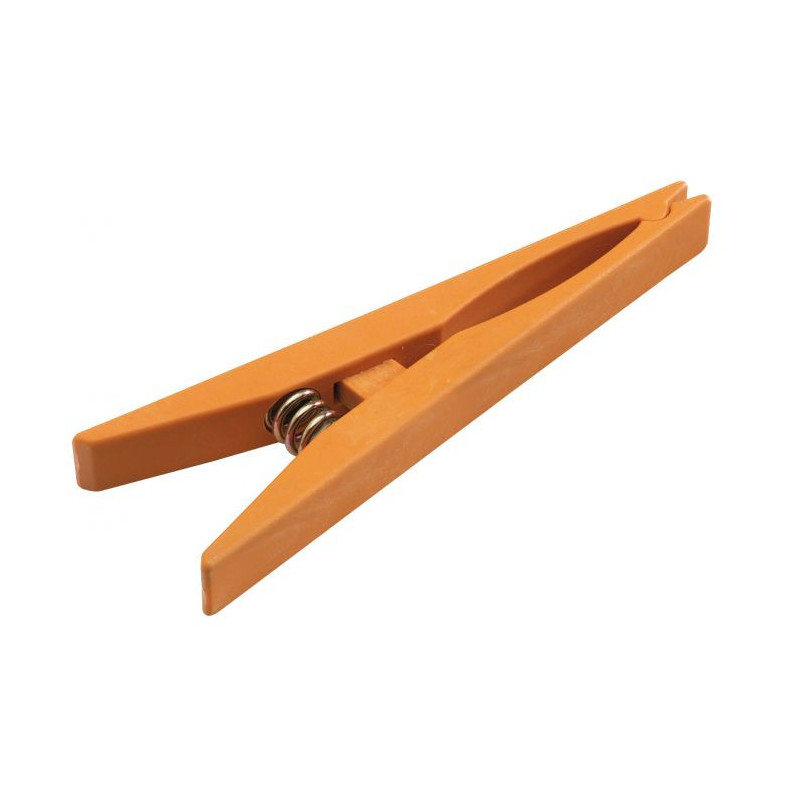 Pince de fixation plastique à ressort isolée 1000V, 165 x 18 mm - KSTools | 117.0161