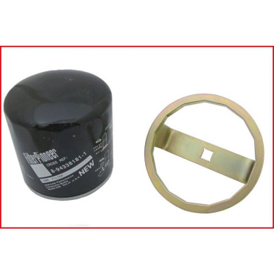 Cloche pour filtre à huile 1/2" Ø 118 mm / 15 cannelures, pour Isuzu - KSTools | 460.4610