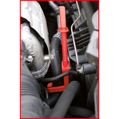 Pince à clamper coudée à 90°, Ø 15mm, L.155 mm  - KSTools | 115.5057