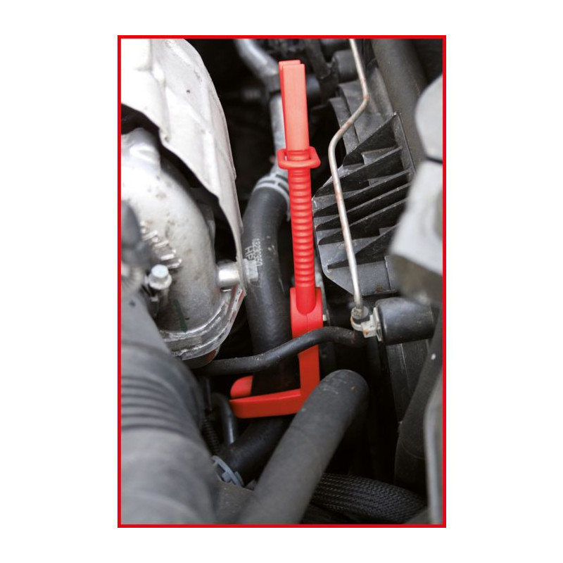 Pince à clamper coudée à 90°, Ø 15mm, L.155 mm  - KSTools | 115.5057