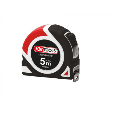 Mètre à ruban Bi-matière ULTIMATE, 5x25 mm - KSTools | 302.0133