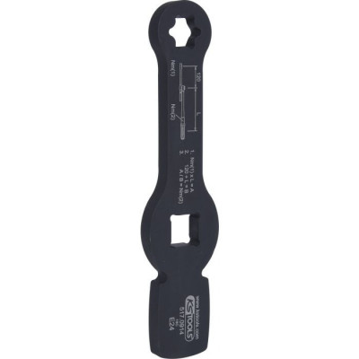 Clé à frapper TORX® E 24 pour raccords d'étriers de frein - KSTools | 517.0914