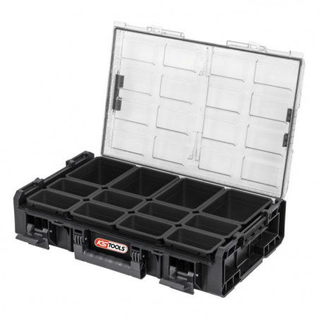 Mallette organiseur SCM XL à 12 compartiments amovibles - KSTools | 850.0384