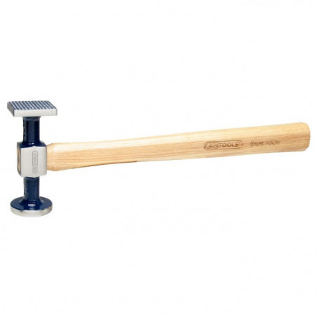 Marteau de carrossier fin - tête ronde/carrée - KSTools | 140.2139
