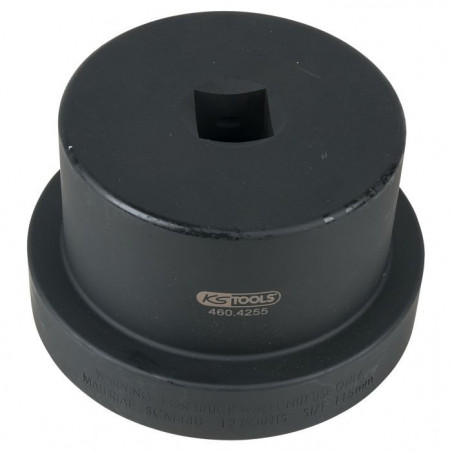Douille pour écrous moyeux avec guide 1", 12 pans, 115 mm - KSTools ...