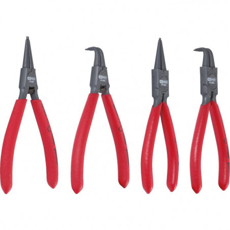Jeu de pinces à circlips KNIPEX, 4 pièces