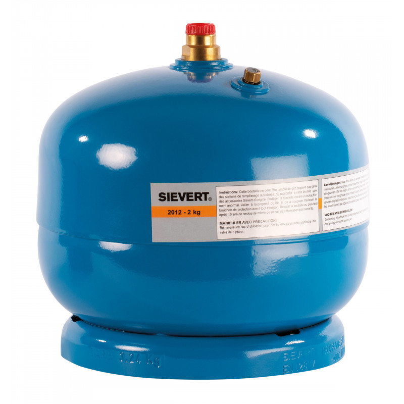 Bout. 2kg, remplie + crochet + robinet - SIEVERT | SI201200