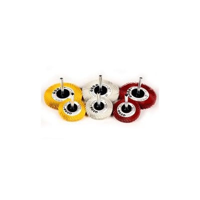 Brosse bristle sur tige Scotch-Brite BB-ZS, 50 mm, 220, Rouge - 3M | 7000078179
