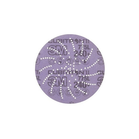 Xtract Cubitron II Film Disc 775L, 127 mm, 240+ 500LG, 50 per inner, 250 per case - 3M | 7100145362