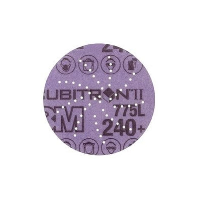 Disque film ponçage propre Cubitron II Hookit 775L, 75 mm, 240+, Multitrou - 3M | 7100145460