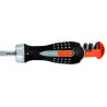 Tournevis à cliquet porte-embouts 1/4", 125 mm Bahco | 808050
