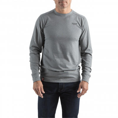 T-SHIRT HYBRID MANCHES-LONGUES GRIS MILWAUKEE | 4932492988
