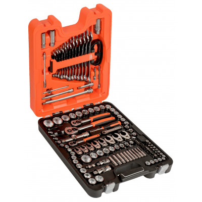 JEU DE DOUILLES 1/4"-3/8"-1/2" - 138 PCS - Bahco | S138