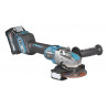 Meuleuse XGT 125MM + BL4040×2 + DC40RA - Makita | GA041GM201