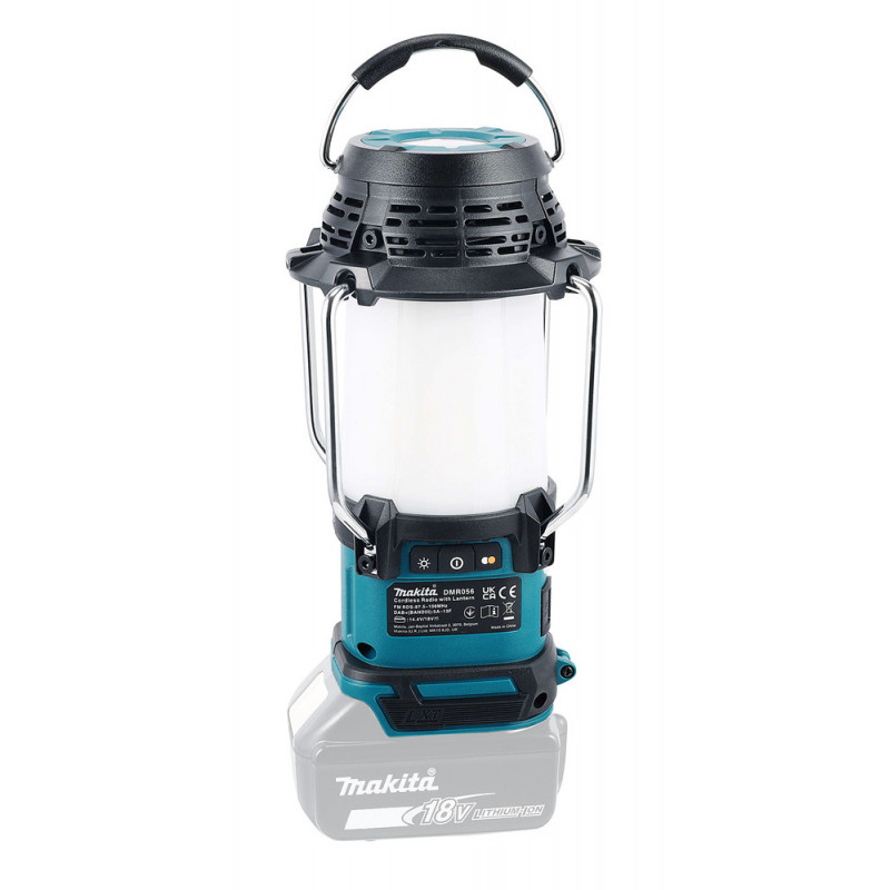 Radio avec lanterne LED 14,4/18V USB+BLUETOOTH+DAB  - Makita | DMR056