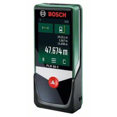 Télémètre Laser connecté PLR 50 C - BOSCH | 0 603 672 200