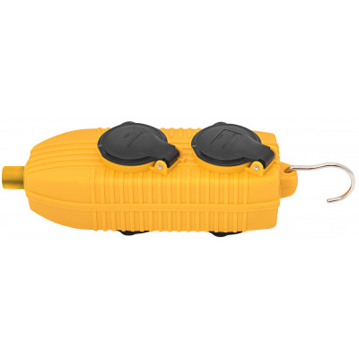 Bloc 4 prises mobile Powerblock 2P+T 16A/230V IP54 jaune - Brennenstuhl | 1081071010