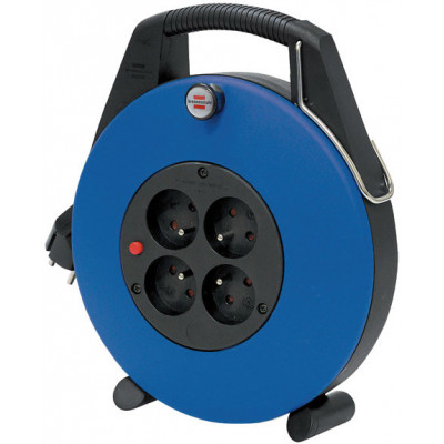 Enrouleur de câble Confort-Line CL-X noir/bleu 10m H05VV-F 3G1,0 - Brennenstuhl | 1102731
