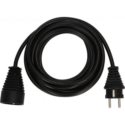 Rallonge électrique 10m H05VV-F 3G1,5 noir - Brennenstuhl | 1165461
