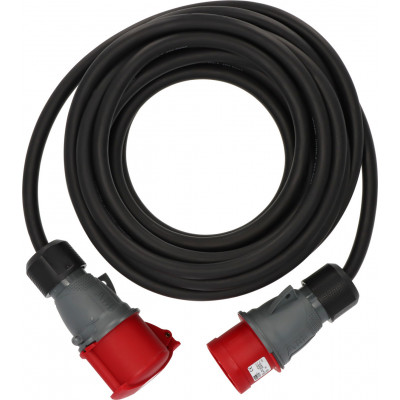 Rallonge électrique CEE, noire, IP44, 10m H07RN-F 5G4,0 - Brennenstuhl | 1167971