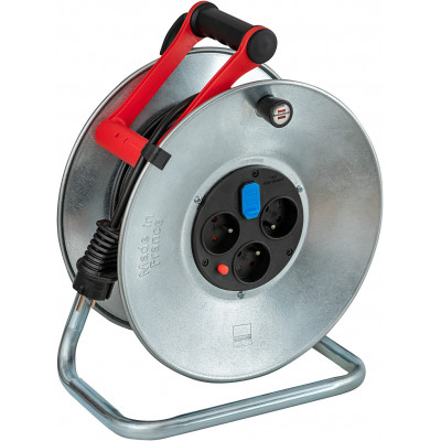 Enrouleur de câble SILVER BRICO-250 avec USB 25m H05VV-F 3G1,5 - Brennenstuhl | 1207321600