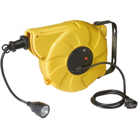 Enrouleur de câble automatique Box Electric ABE 10, 10+1,5m H05VV-F 3G1,5 - Brennenstuhl | 1241101