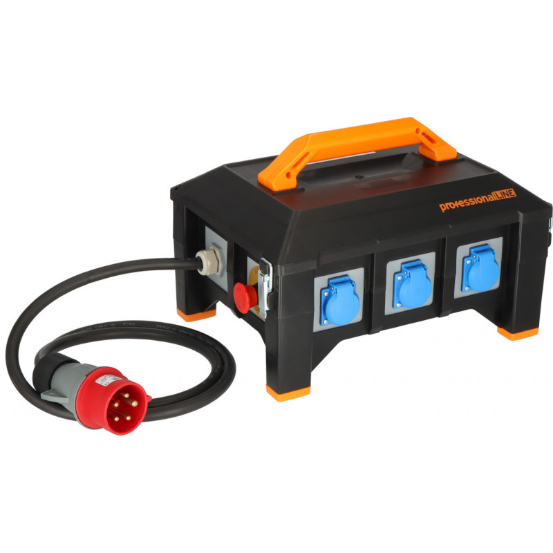 Coffret de chantier professionalLINE CC 2T6M/32/AU 2m H07RN-F 5G4,0 - Brennenstuhl | 9150321026