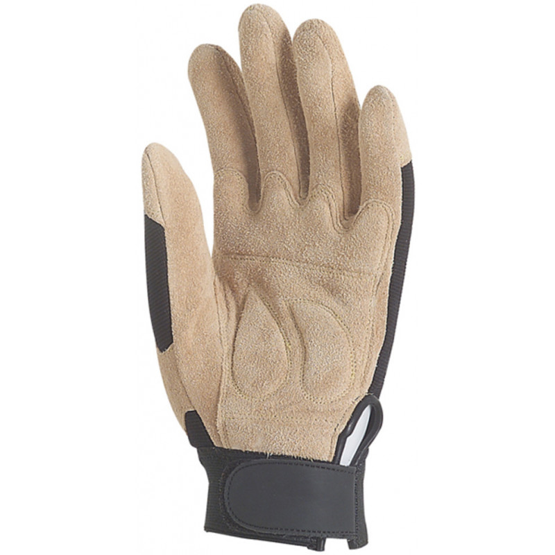 Gants EUROSTRONG 910 fleur porc, renfort paume, dos polyester, velcro - COVERGUARD | MO910