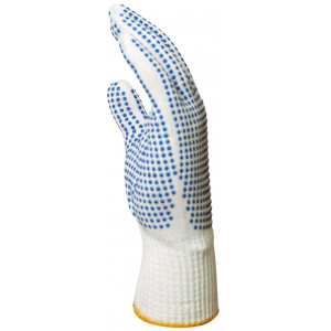 Gants EUROSTRONG 4367 polyester, picots bleus 2 faces - COVERGUARD | MO4367