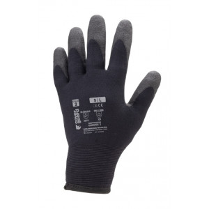 Gants EURO-ICE 2 nylon noir et acrylique, paume enduite mousse PVC noir - COVERGUARD | 1WIPP0