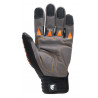 Gants EUROSTRONG MX600, IMPACT type mécanique, gris et orange - COVERGUARD | 1MEHI00