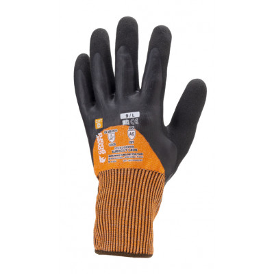 Gants EUROCUT L400 CUT D. HPPE J13 double enduction 3/4 latex - COVERGUARD | 1CUXD00