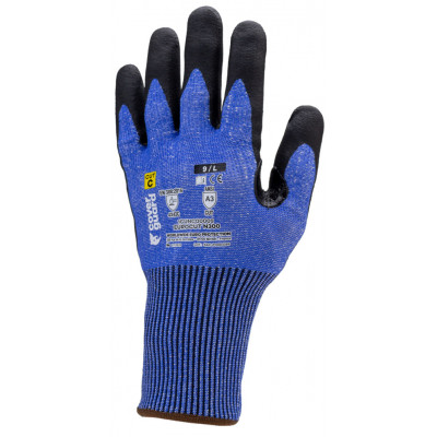 Gants EUROCUT N300 cut C. HPPE J13 micro mousse nitrile - COVERGUARD | 1CUNC00