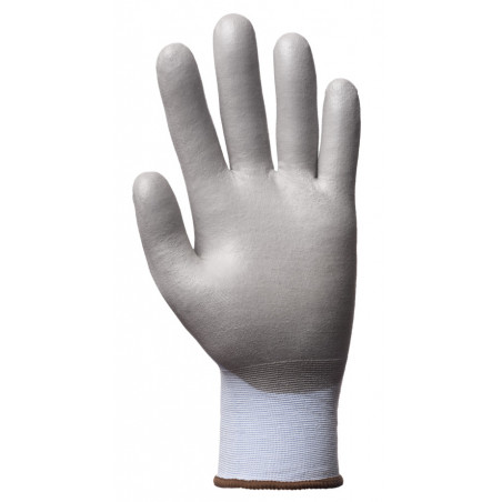 Gants EUROCUT P318 cut B. HPPE J18 bleu paume enduit PU - COVERGUARD | 1CRPB
