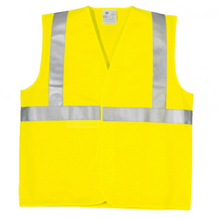 Gilet de sécurité - YARD - 100% PES + Baudrier - Jaune HV - COVERGUARD | MO70206