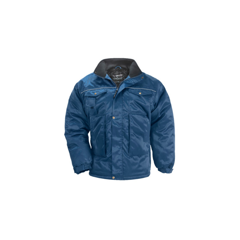 Parka - BEAVER - 60%CO/40%PES + Fourrure intérieure - Bleu - COVERGUARD | MO57630