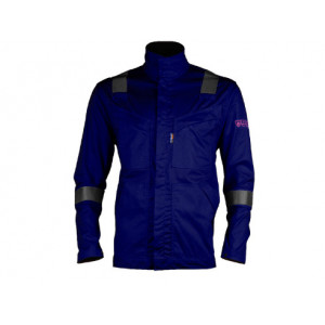 Veste - THOR - 78% Coton/20% Polyester/2% Fibre antistatique 300g/m2 + Bandes - Marine - COVERGUARD | 8MTHJN