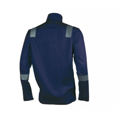 Veste - THOR - 78% Coton/20% Polyester/2% Fibre antistatique 300g/m2 + Bandes - Marine - COVERGUARD | 8MTHJN